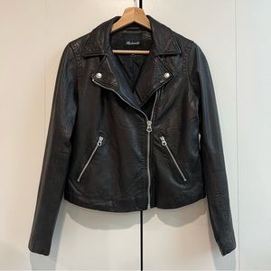 Reserved for buyer - Madewell washed leather motorcycle jacket